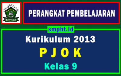 RPP 1 Lembar PJOK Kelas 9 Semester Ganjil Tahun 2021-2022