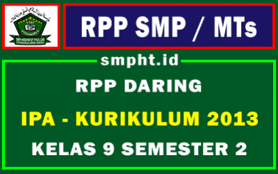 RPP IPA Daring SMP Kelas 9 Semester 2