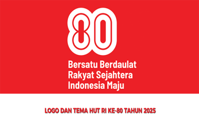 Logo dan Tema HUT RI Ke-80 Tahun 2025